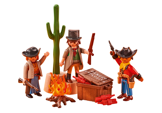 Playmobil 6546 Western Banditenbande (Folienverpackung) - plegobil