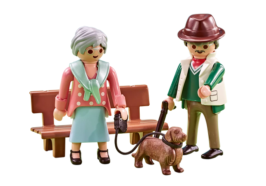 Playmobil 6549 City Life Oma und Opa (Folienverpackung) - plegobil
