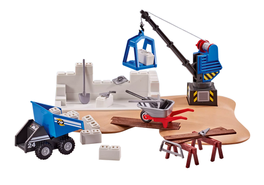 Playmobil 6553 City Action Baustelle (Folienverpackung) - plegobil