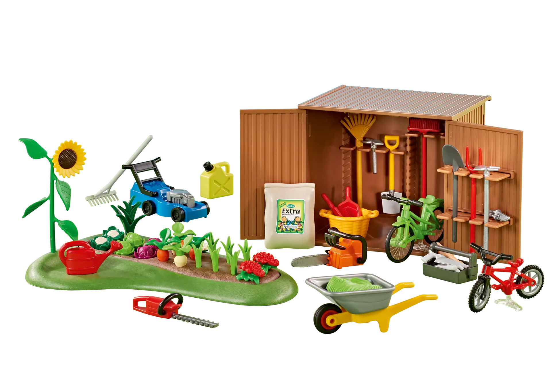 Playmobil 6558 City Life Gartenschuppen (Folienverpackung) - plegobil