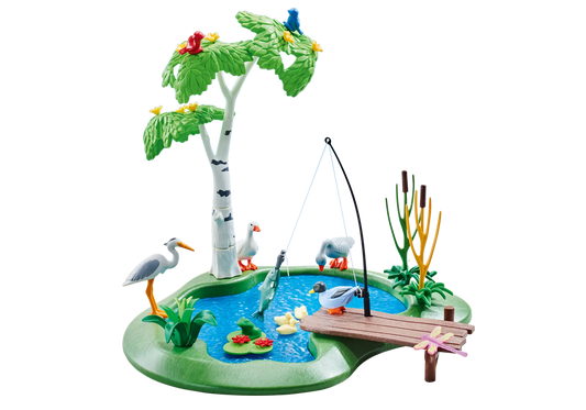 Playmobil 6574 Angelteich (Folienverpackung) - plegobil