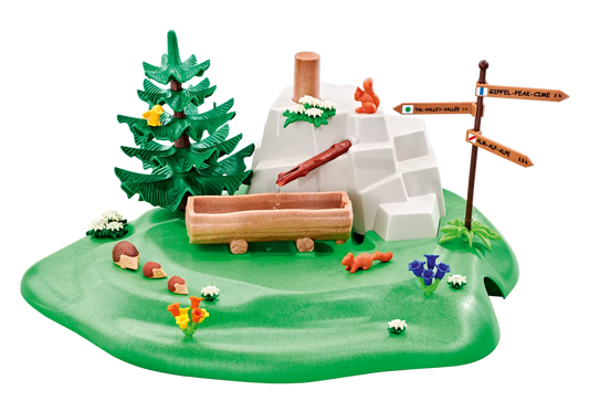 Playmobil 6578 Gebirgsquelle mit Wasserpumpe (Folienverpackung) - plegobil