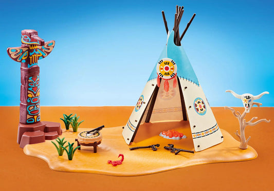 Playmobil 6582 Western Indianerzelt (Folienverpackung) - plegobil