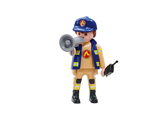 Playmobil 6583 City Action Feuerwehrkommandant A (Folienverpackung) - plegobil