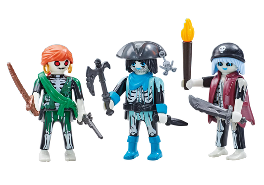 Playmobil 6592 Pirates Drei Geisterpiraten (Folienverpackung) - plegobil