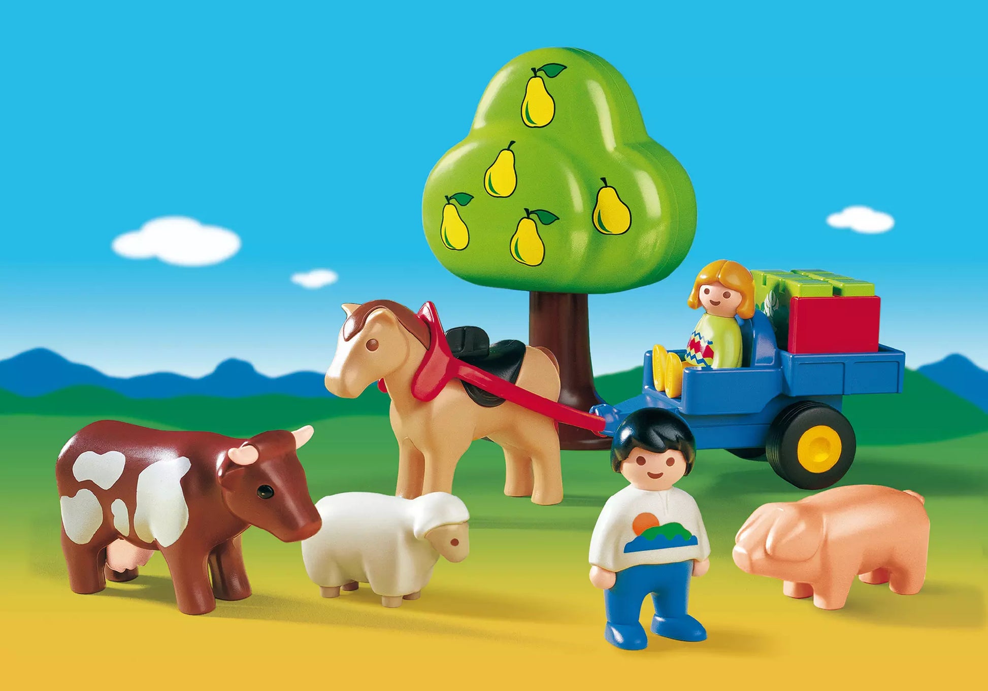 Playmobil 6620 Sammlerstück 1-2-3 Sommerweide - plegobil