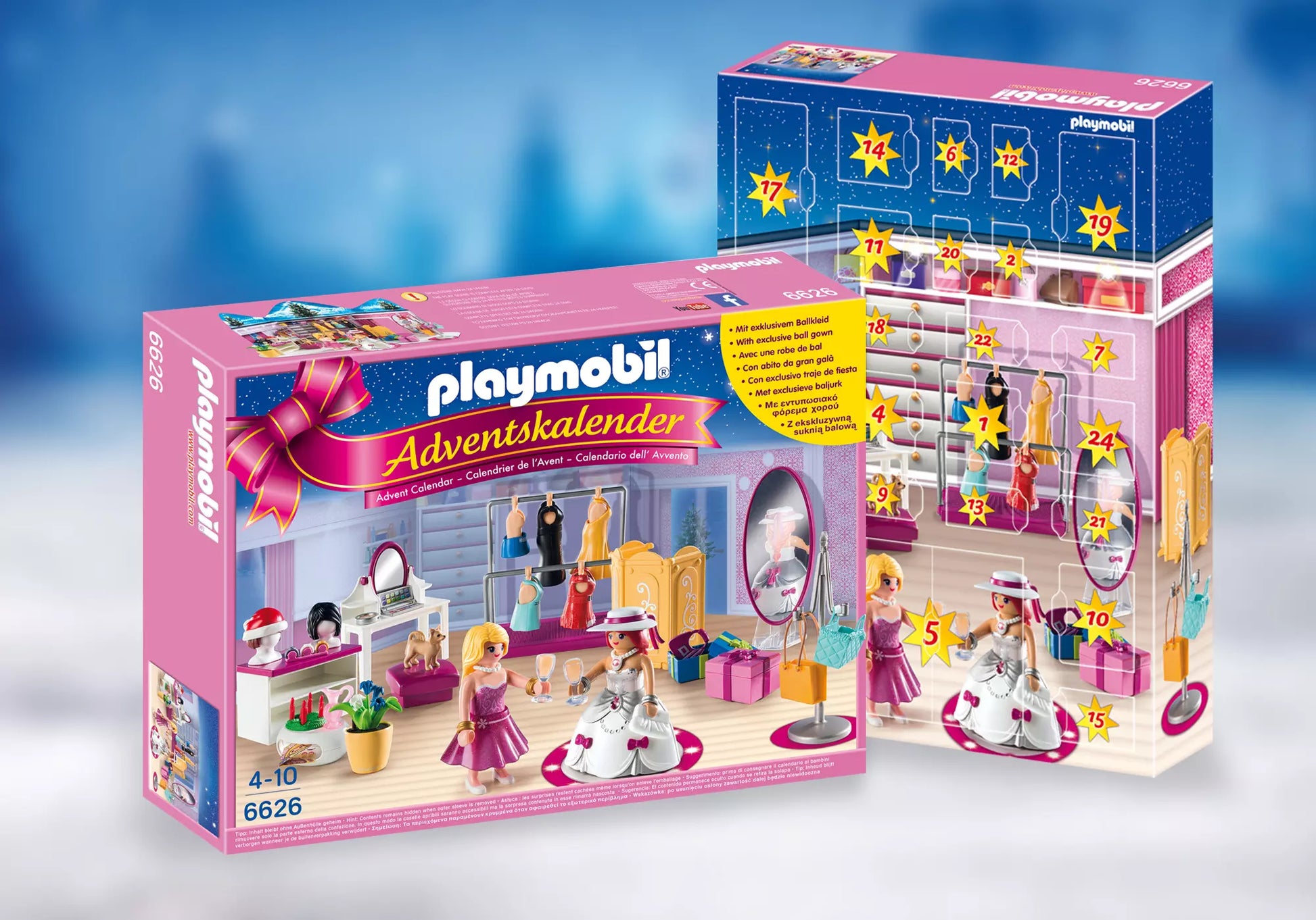 Playmobil 6626 Adventskalender Ankleidespaß für die große Party - plegobil