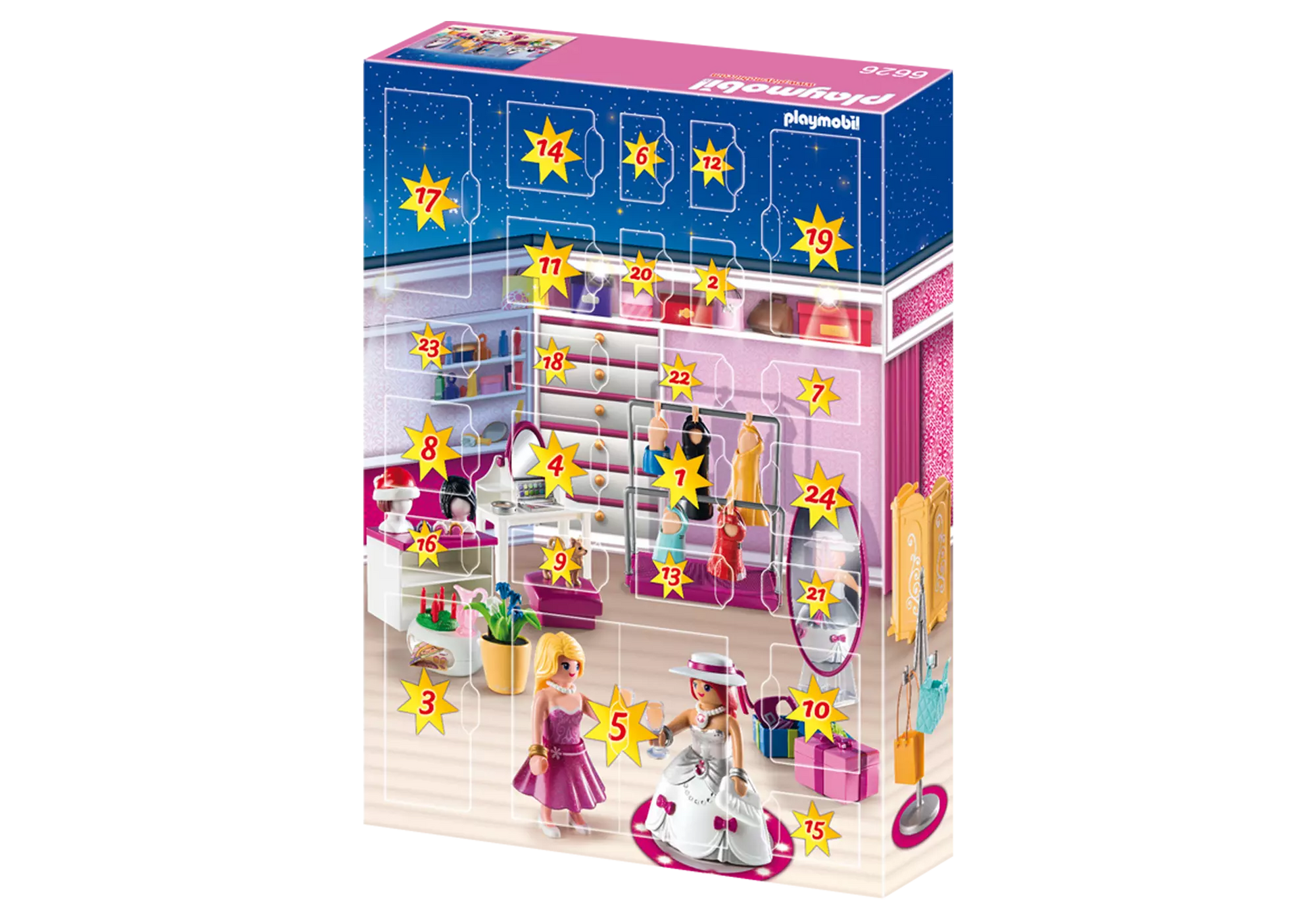Playmobil 6626 Adventskalender Ankleidespaß für die große Party - plegobil