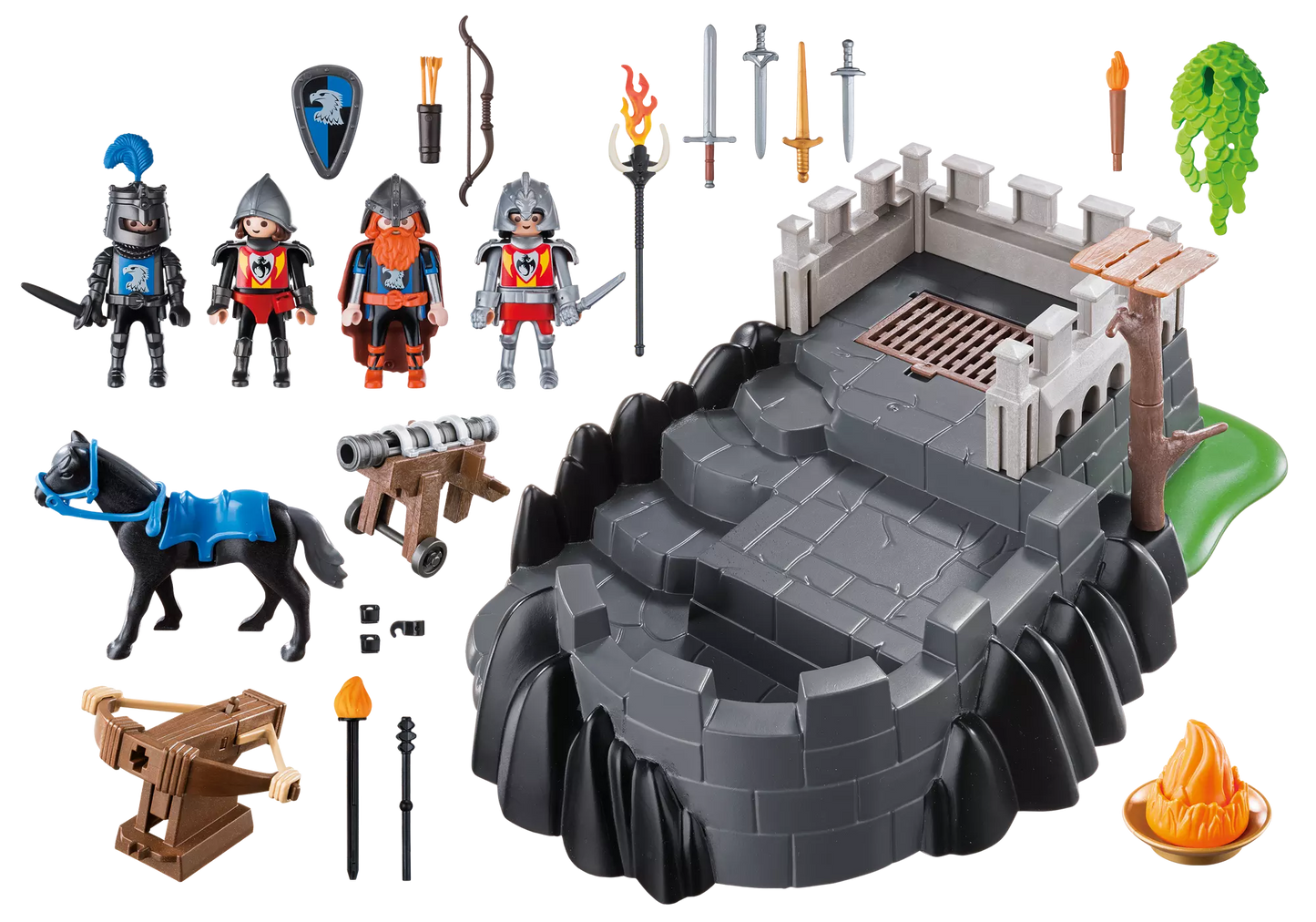 Playmobil 6627 Knights Drachenritter-Bastion - plegobil
