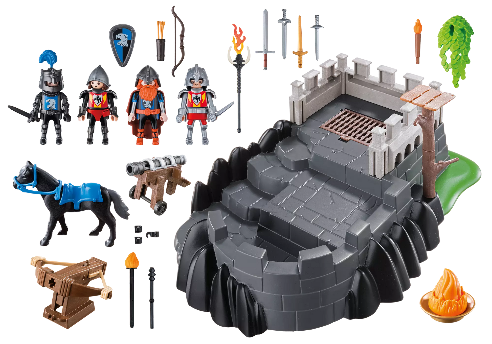Playmobil 6627 Knights Drachenritter-Bastion - plegobil