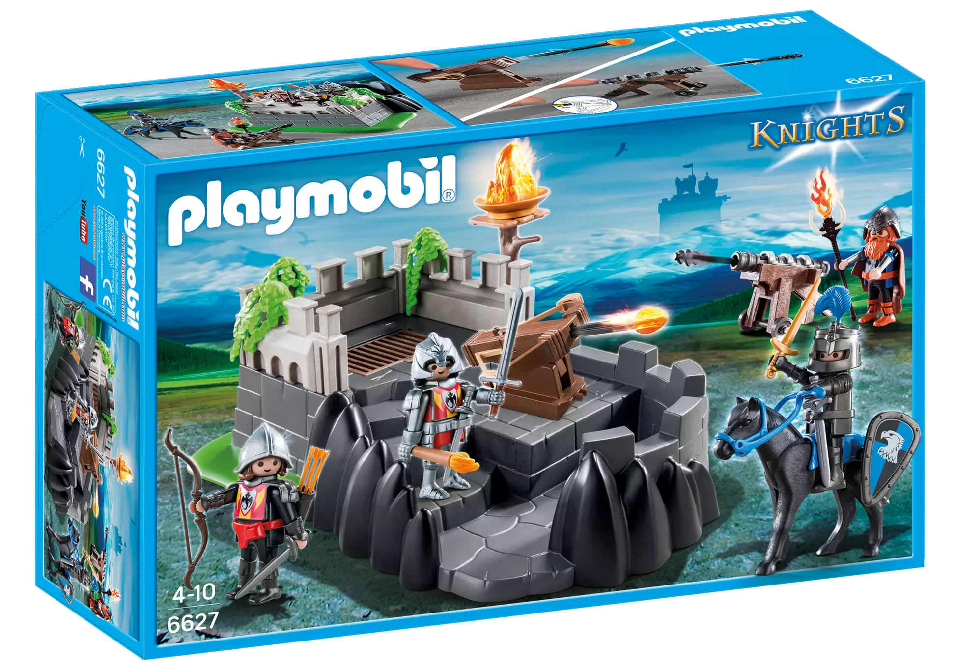 Playmobil 6627 Knights Drachenritter-Bastion - plegobil