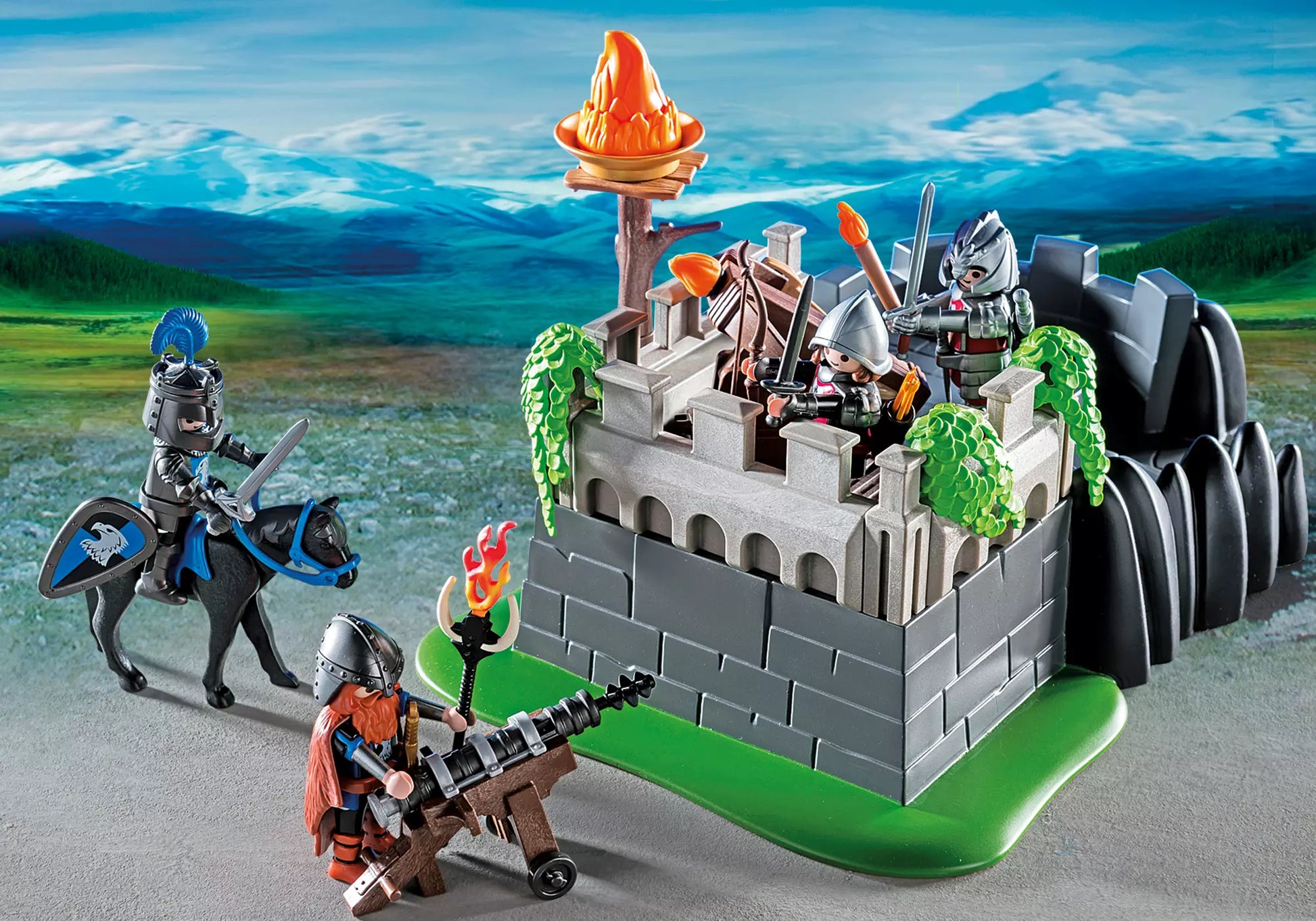 Playmobil 6627 Knights Drachenritter-Bastion - plegobil