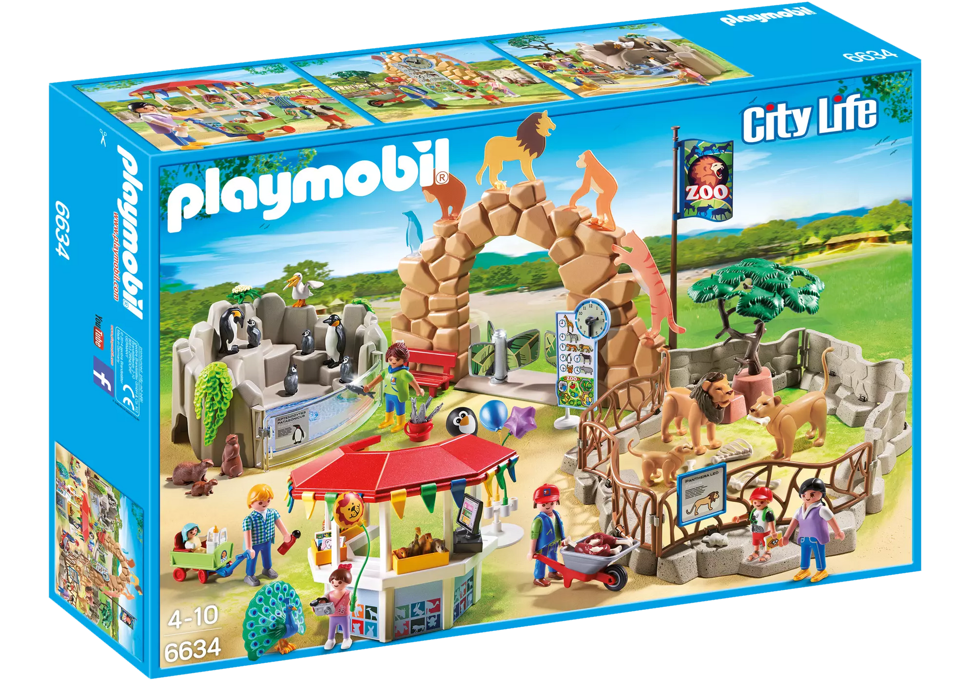 Playmobil 6634 City Life Mein großer Zoo - plegobil