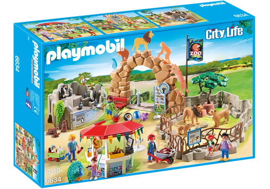 Playmobil 6634 City Life Mein großer Zoo - plegobil