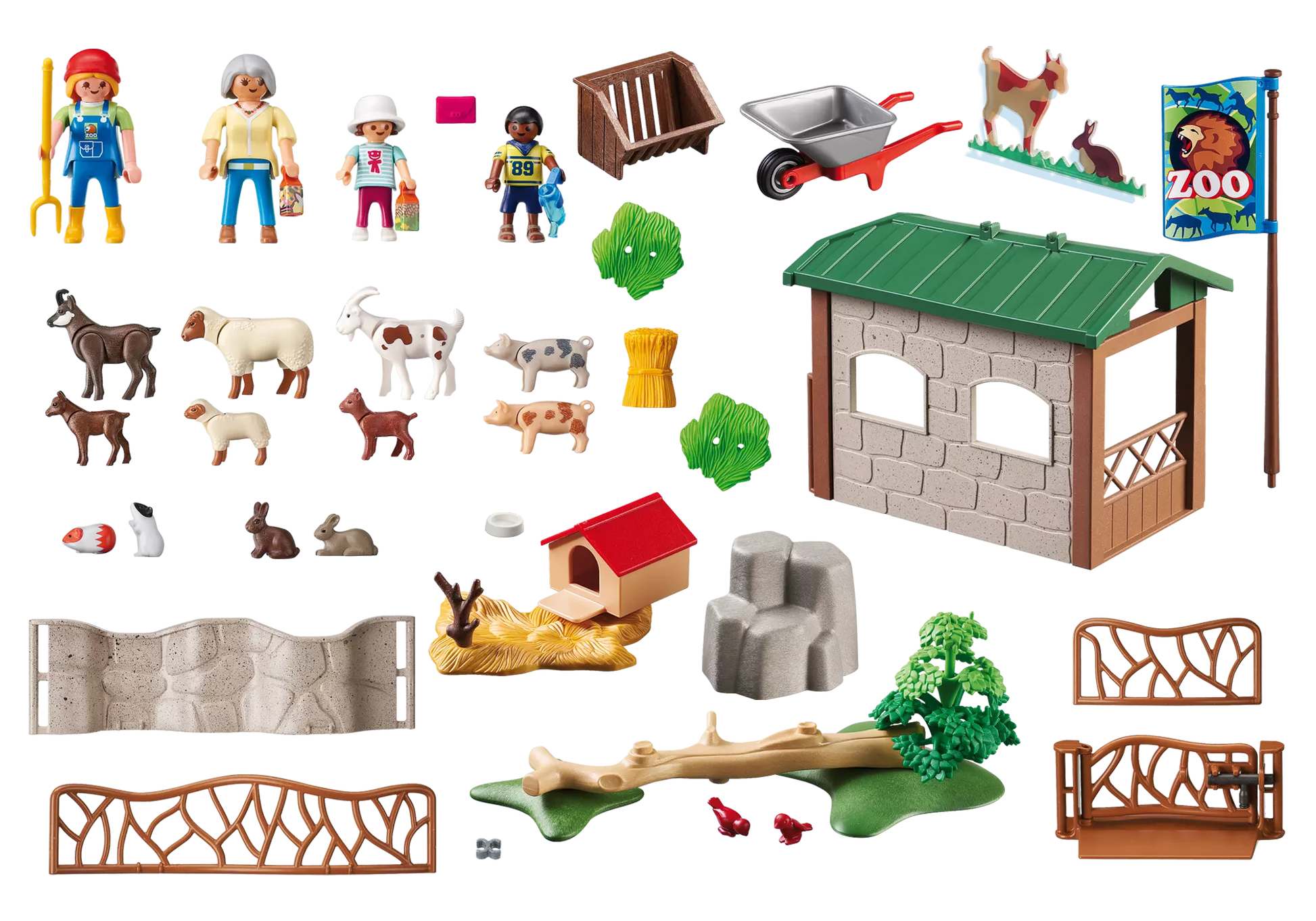 Playmobil 6635 City Life Streichelzoo - plegobil