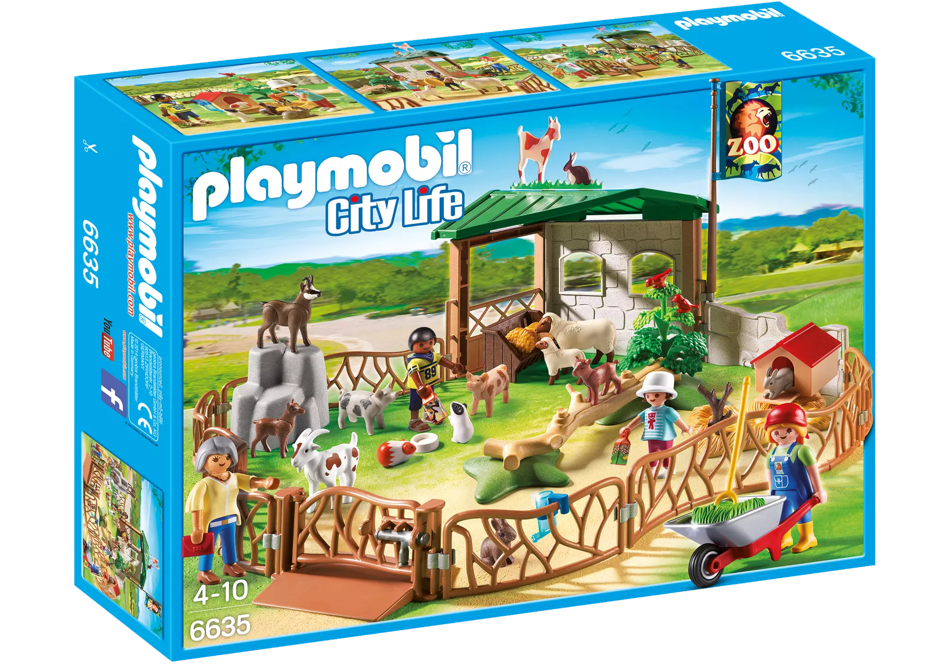 Playmobil 6635 City Life Streichelzoo - plegobil