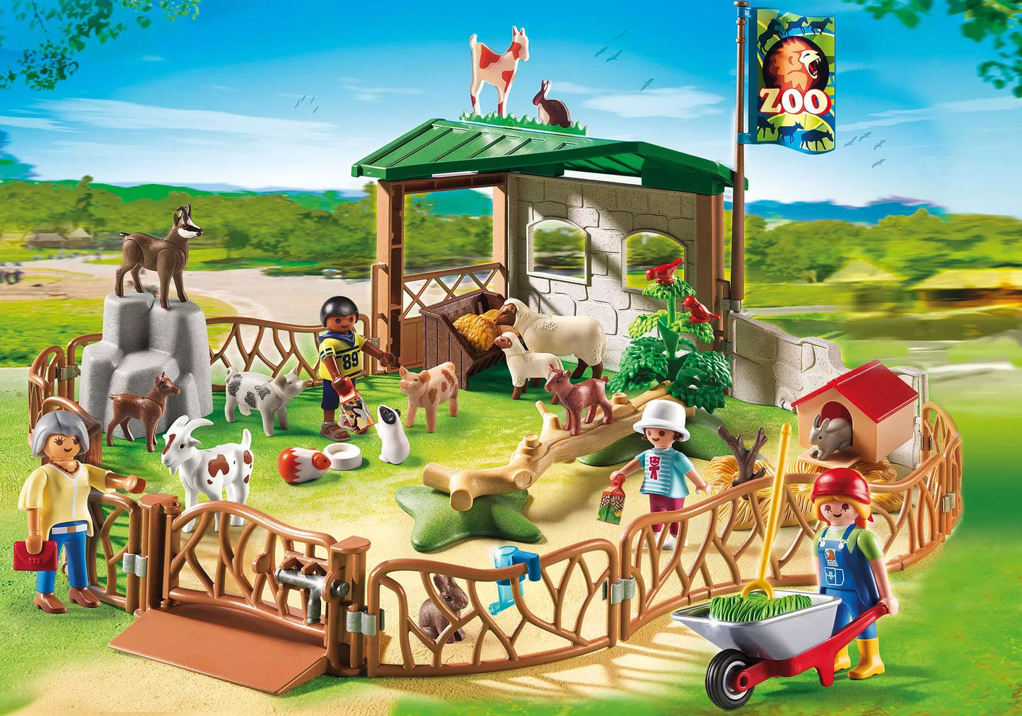 Playmobil 6635 City Life Streichelzoo - plegobil