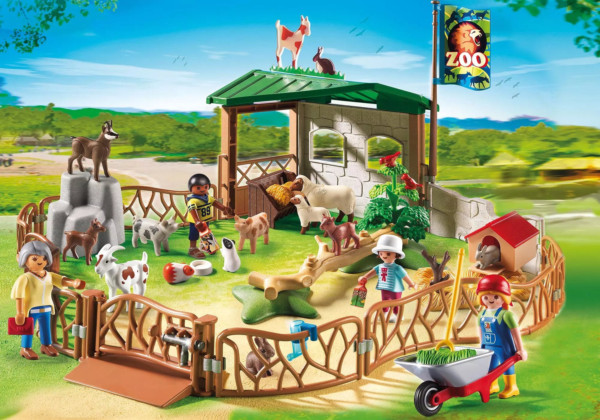 Playmobil 6635 City Life Streichelzoo - plegobil