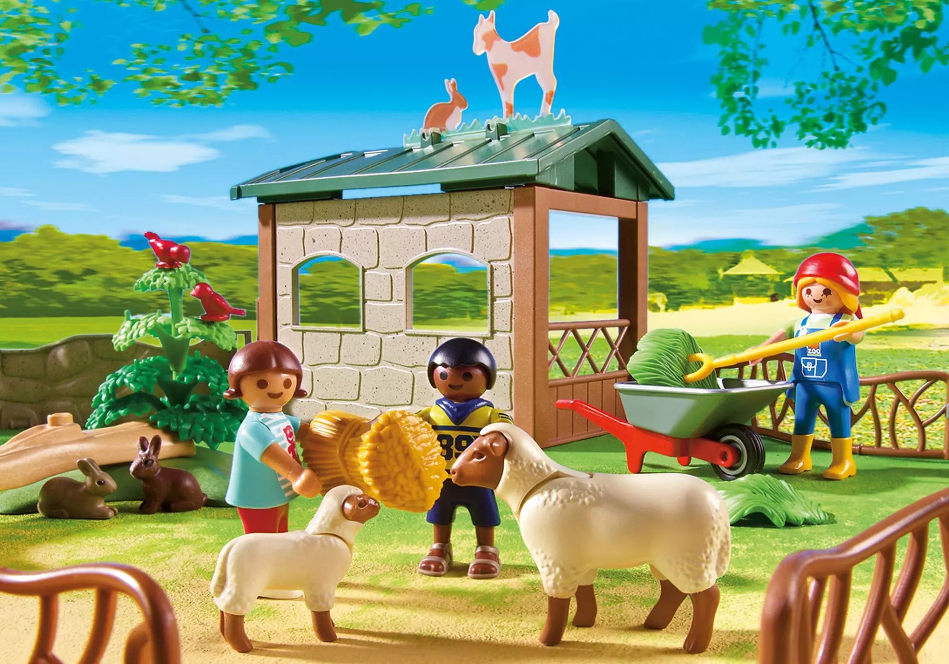 Playmobil 6635 City Life Streichelzoo - plegobil