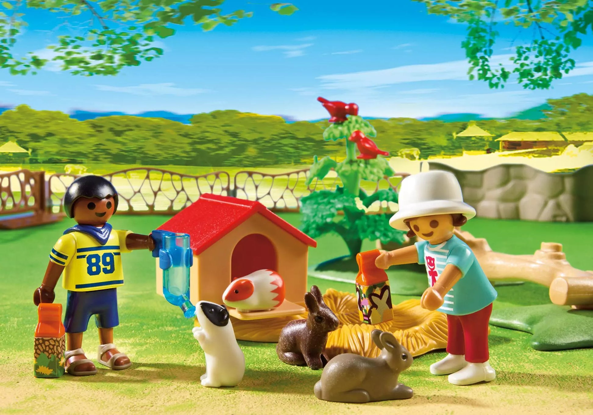 Playmobil 6635 City Life Streichelzoo - plegobil