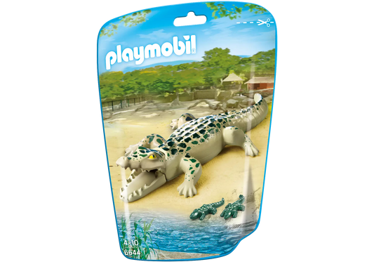 Playmobil 6644 Alligator mit Babys - plegobil