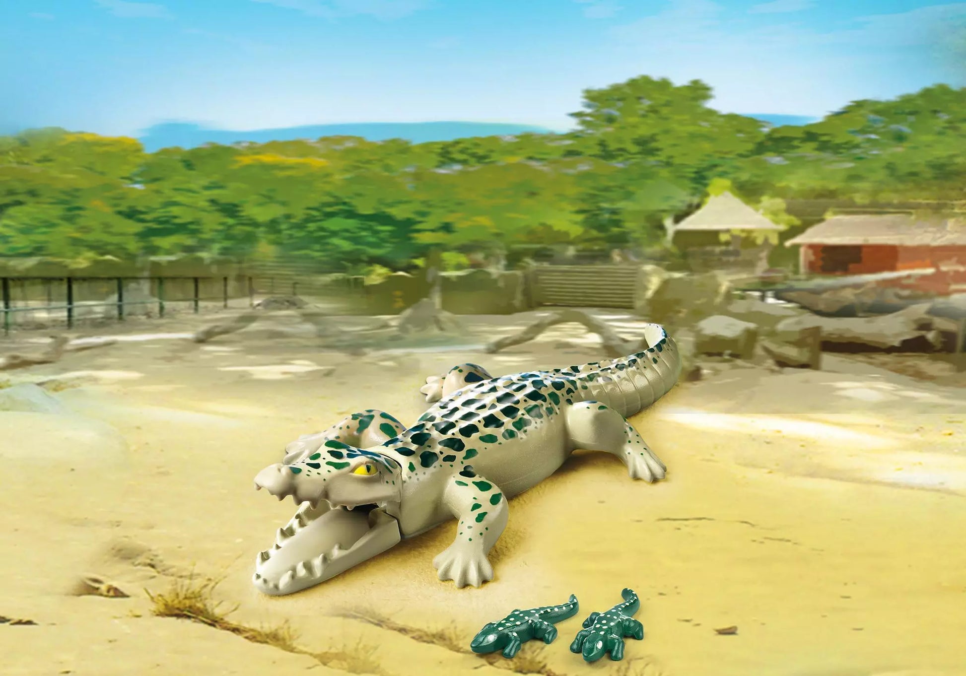 Playmobil 6644 Alligator mit Babys - plegobil