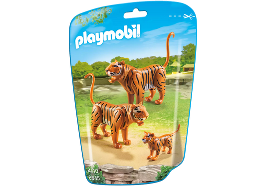 Playmobil 6645 Zwei Tiger mit Baby - plegobil