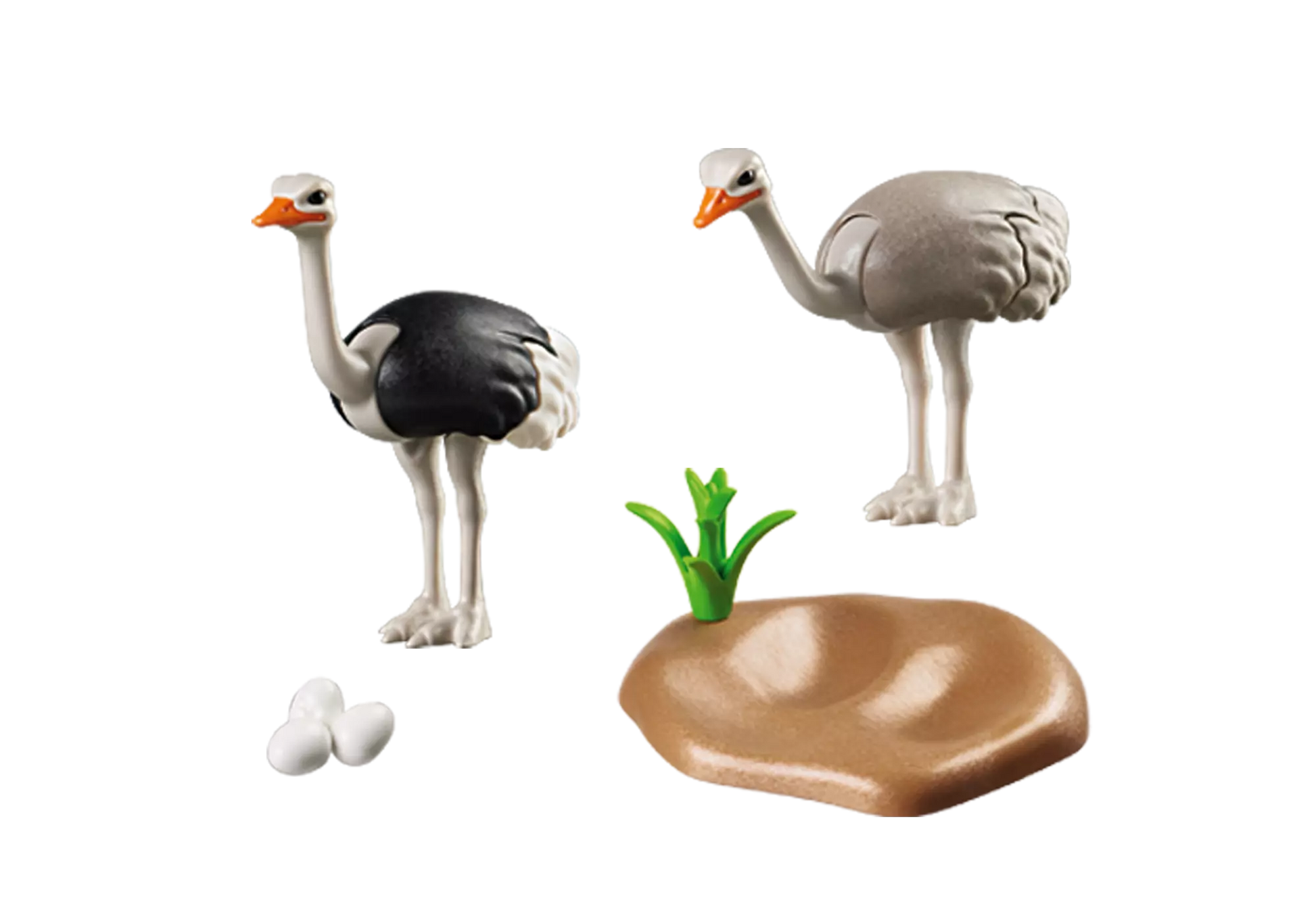 Playmobil 6646 Straußenpaar mit Nest - plegobil