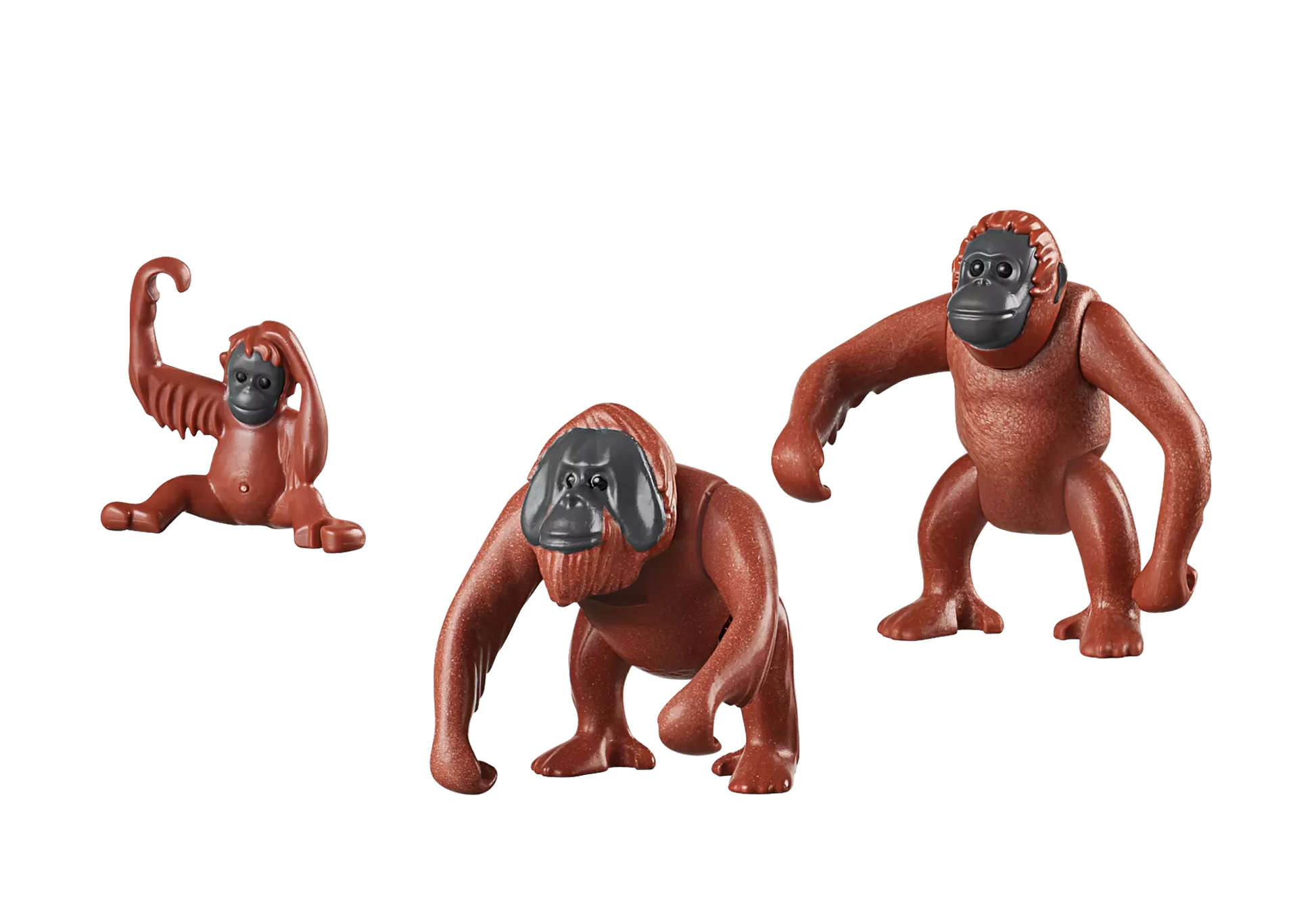 Playmobil 6648 2 Orang-Utans mit Baby - plegobil