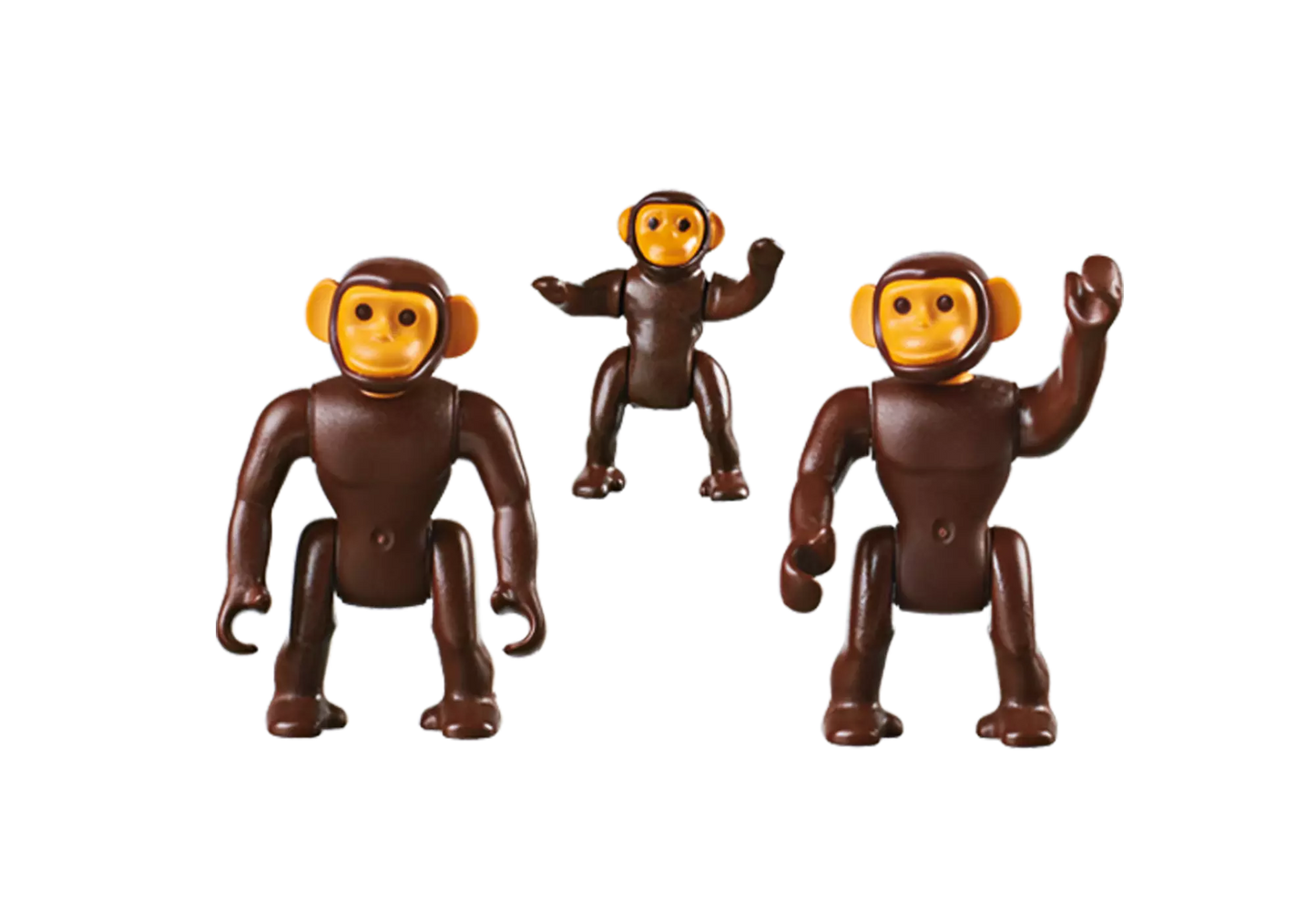 Playmobil 6650 2 Schimpansen mit Baby - plegobil