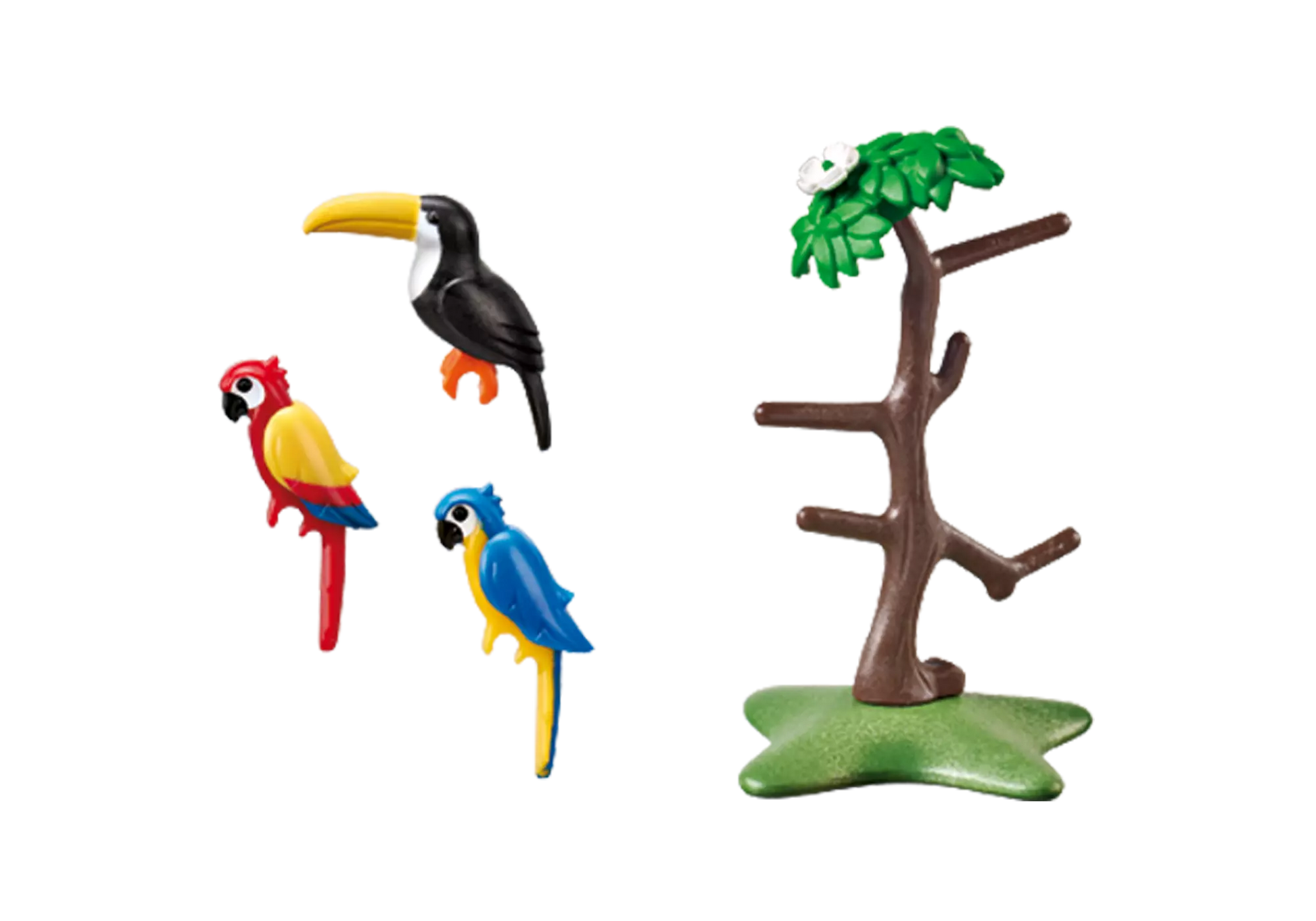 Playmobil 6653 Papageien und Tukan im Baum - plegobil
