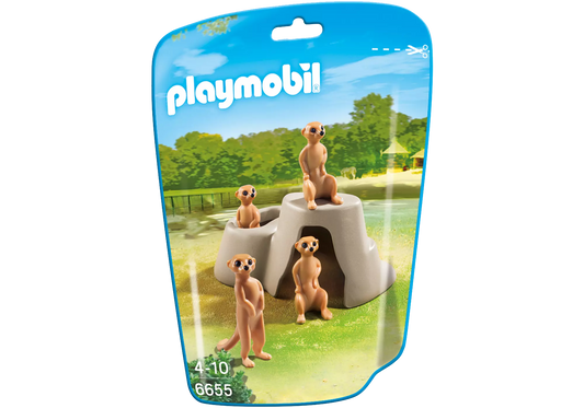 Playmobil 6655 Erdmännchenhügel - plegobil