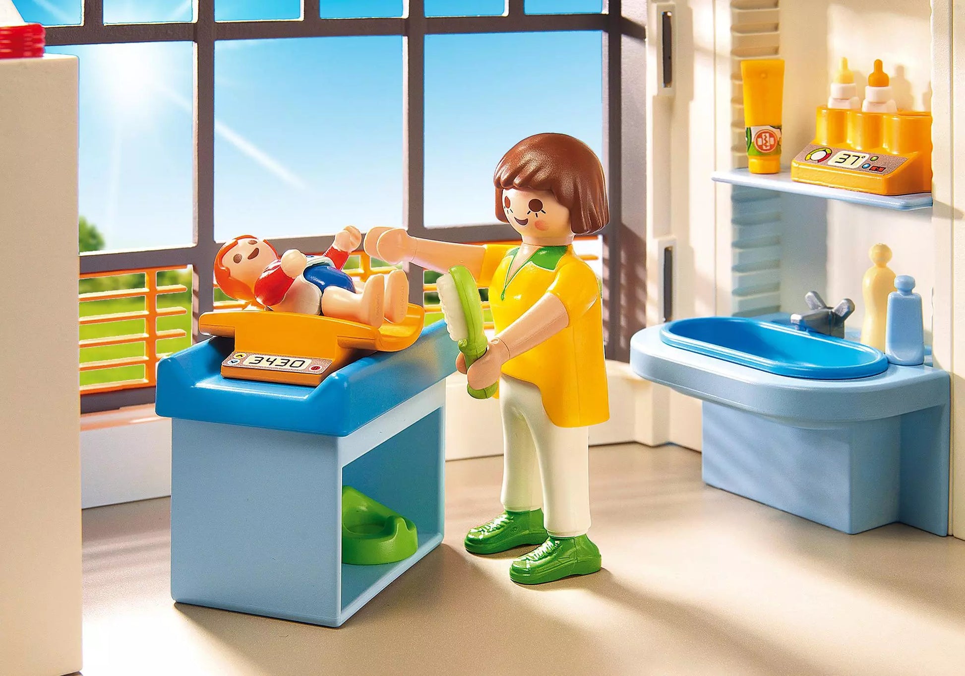 Playmobil 6657 City Life Kinderklinik mit Einrichtung - plegobil