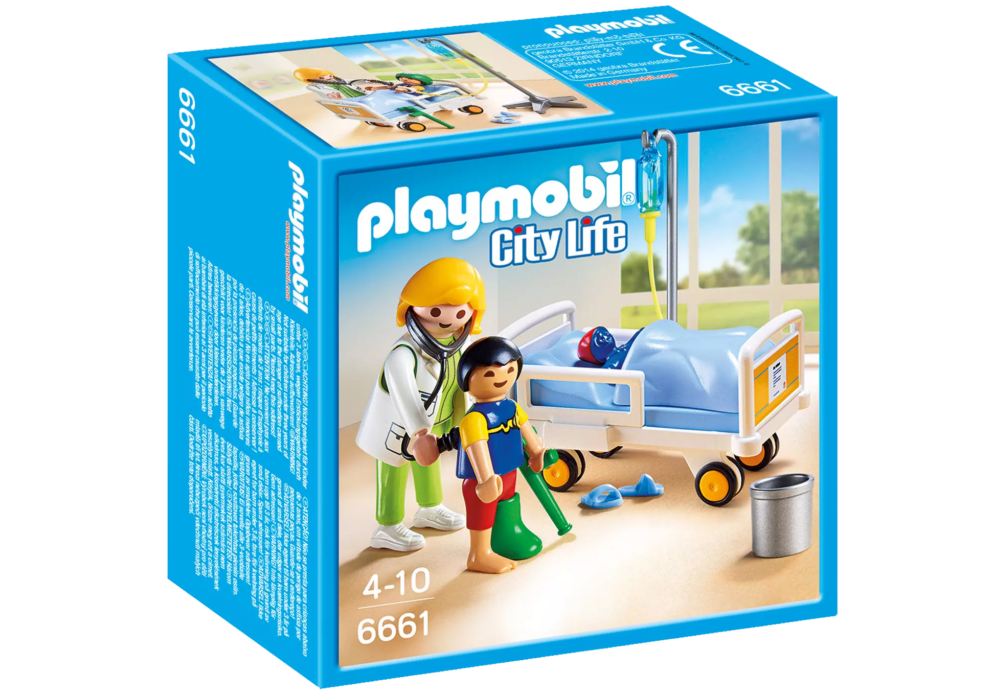 Playmobil 6661 City Life Ärztin am Kinderkrankenbett - plegobil