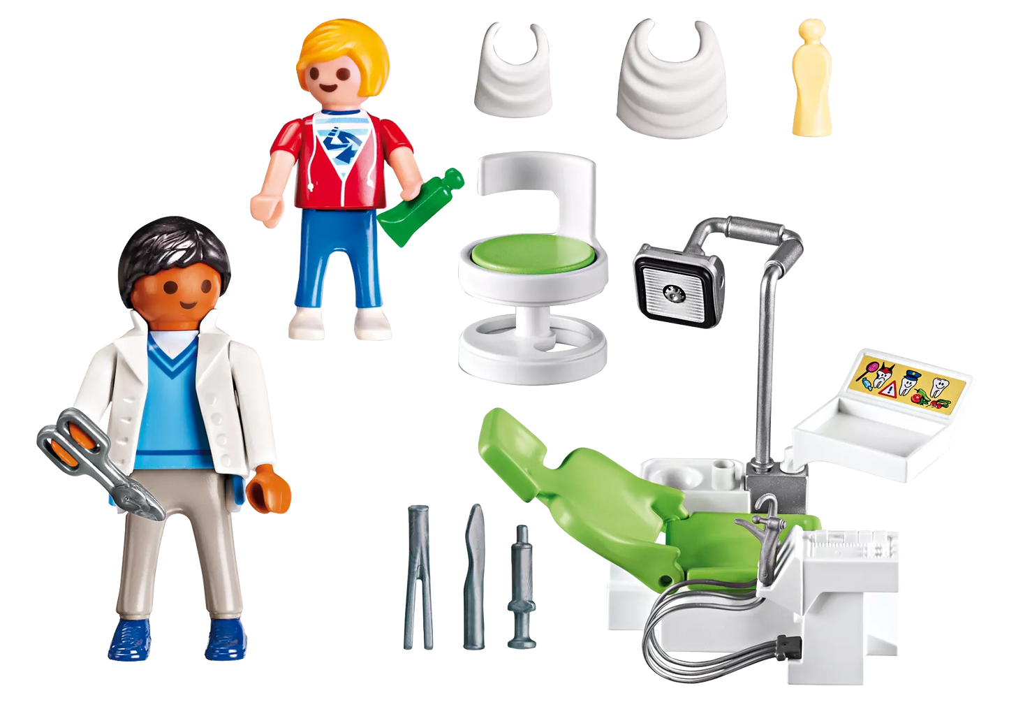 Playmobil 6662 City Life Zahnarzt mit Patient - plegobil