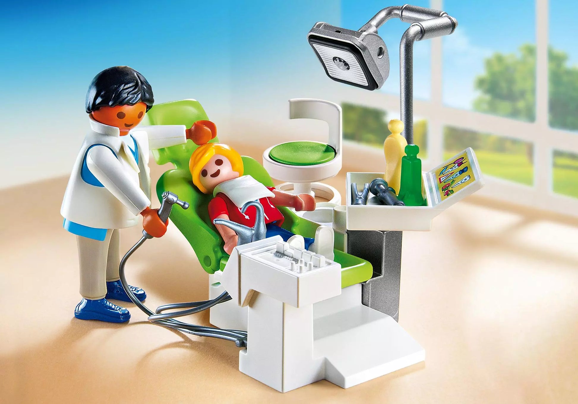 Playmobil 6662 City Life Zahnarzt mit Patient - plegobil