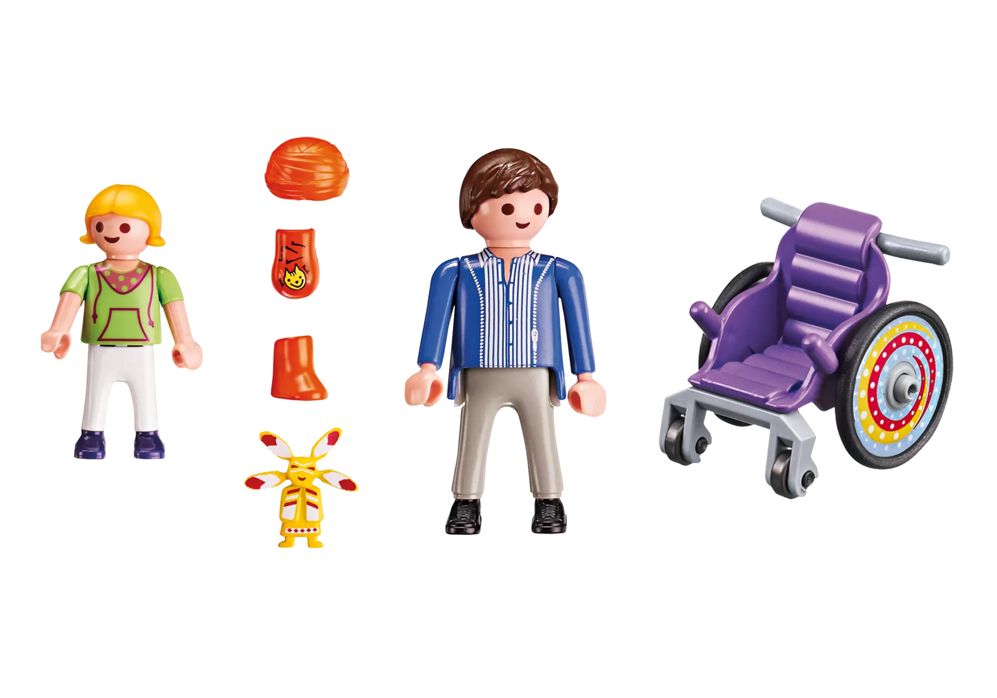 Playmobil 6663 City Life Kind im Rollstuhl - plegobil
