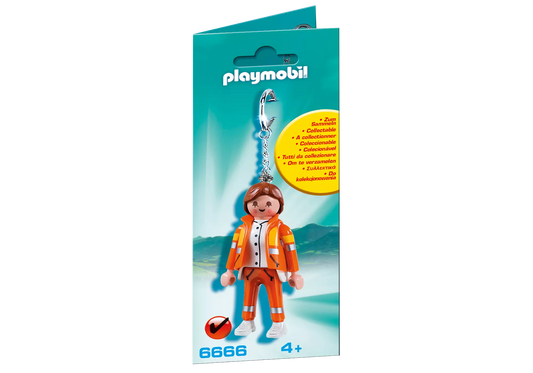 Playmobil 6666 Schlüsselanhänger Notärztin - plegobil