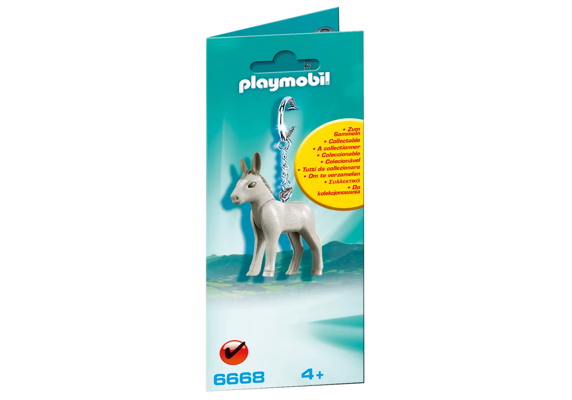 Playmobil 6668 Schlüsselanhänger Eselfohlen - plegobil