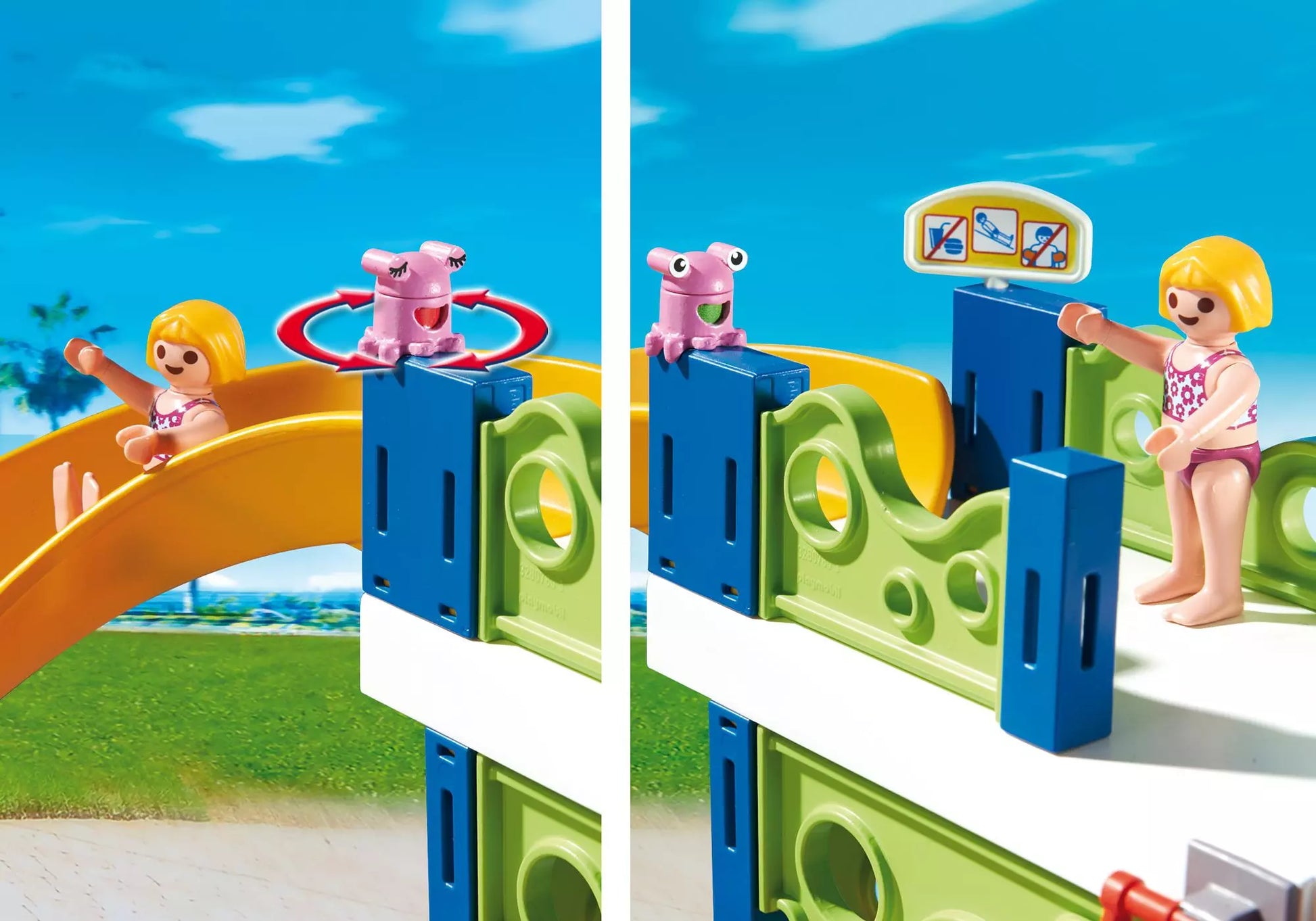 Playmobil 6669 Family Fun Aquapark mit Rutschentower - plegobil