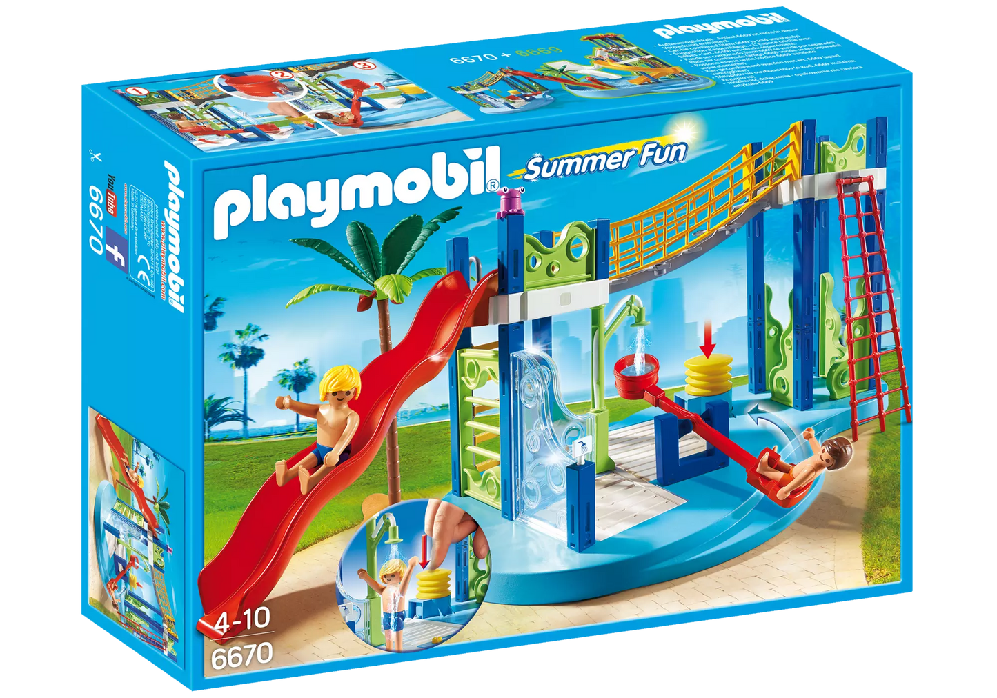 Playmobil 6670 Summer Fun Wasserspielplatz - plegobil