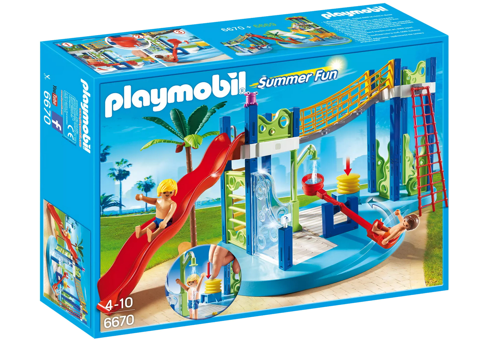 Playmobil 6670 Summer Fun Wasserspielplatz - plegobil