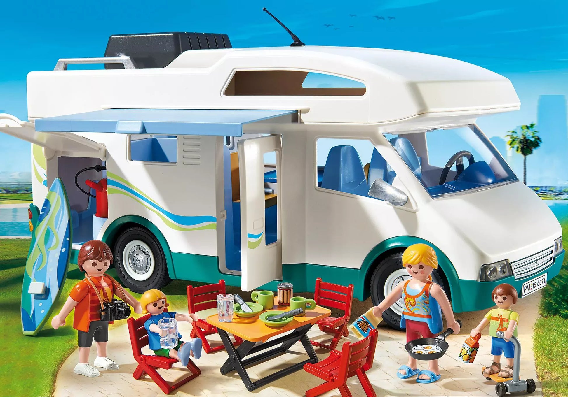 Playmobil 6671 Family Fun Familienwohnmobil - plegobil