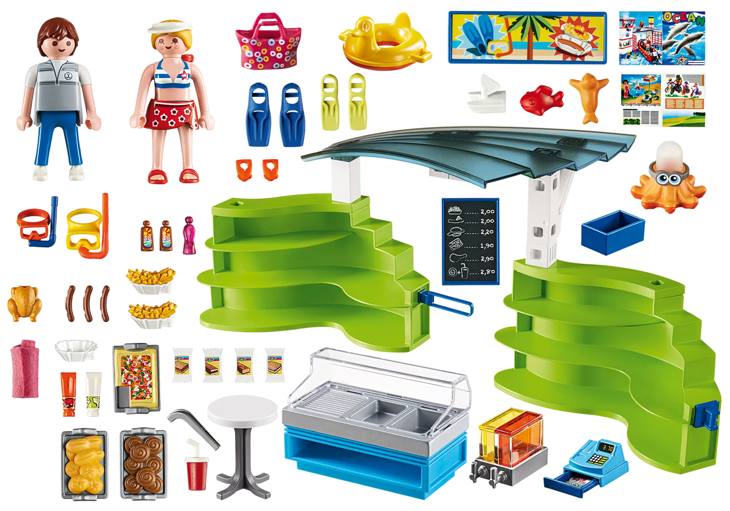 Playmobil 6672 Summer Fun Shop mit Imbiss - plegobil