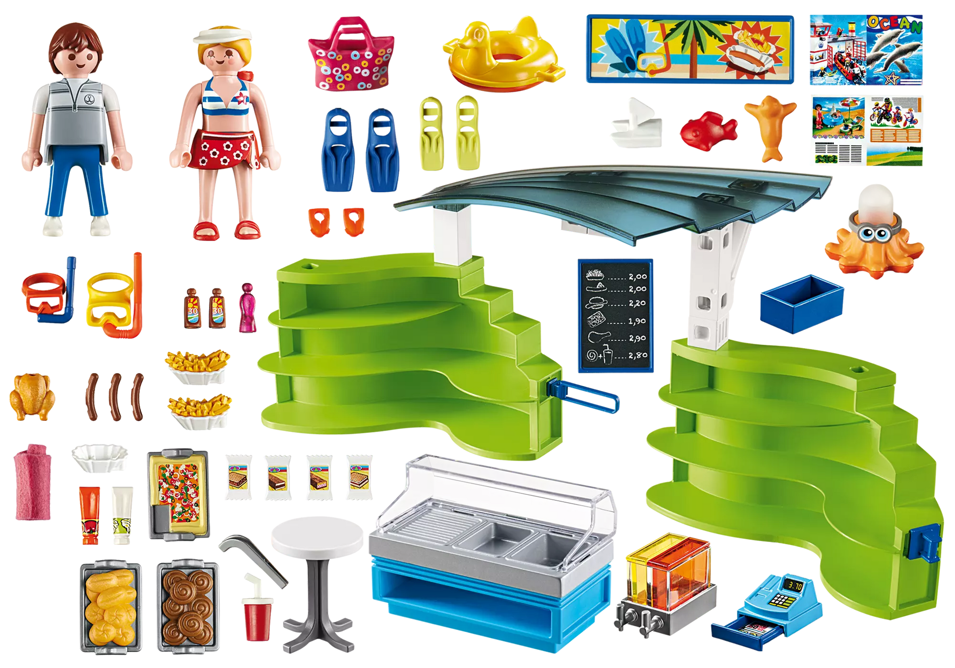 Playmobil 6672 Summer Fun Shop mit Imbiss - plegobil