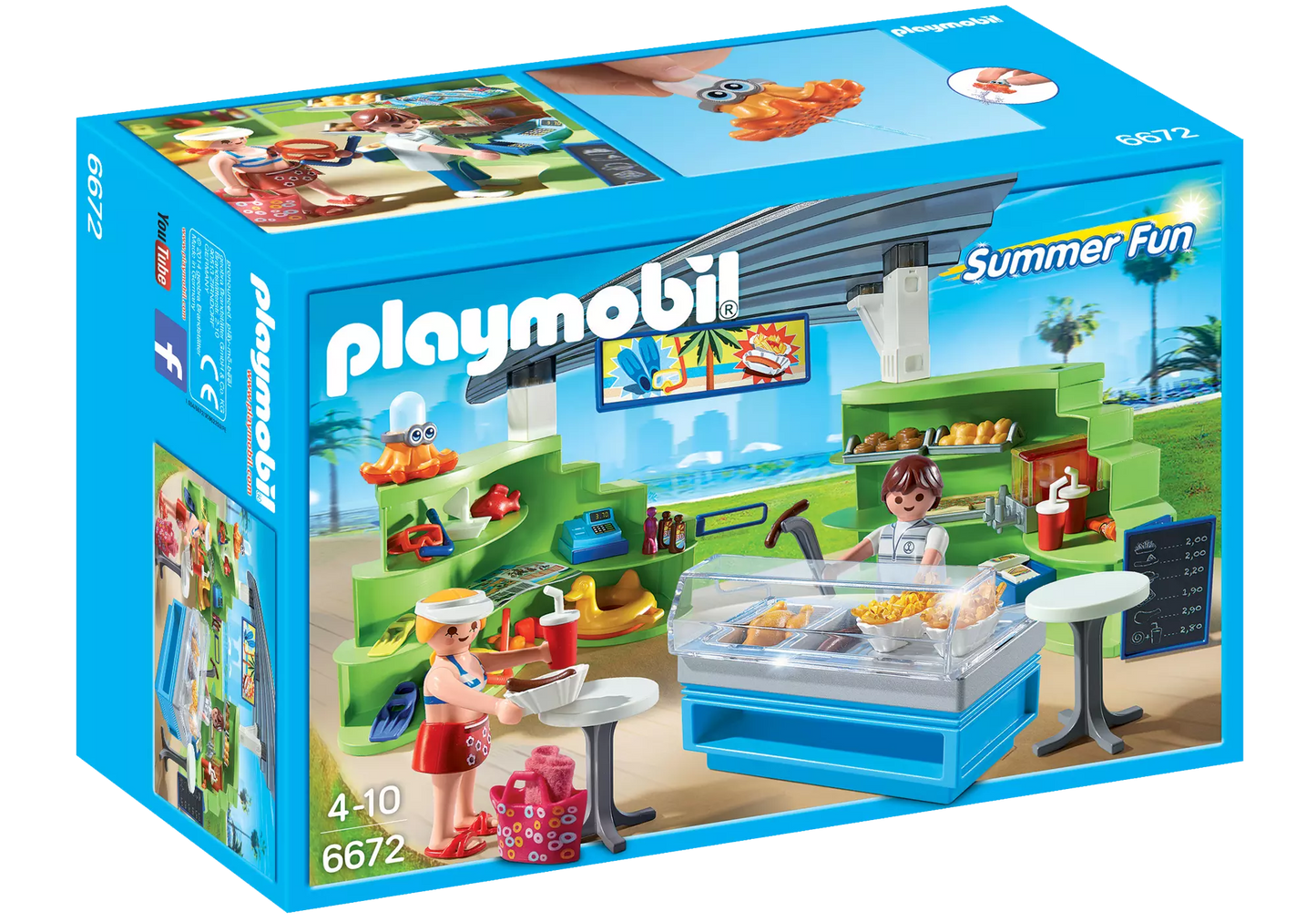 Playmobil 6672 Summer Fun Shop mit Imbiss - plegobil