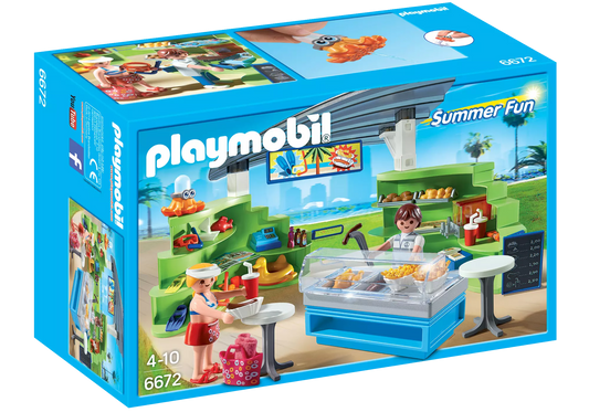 Playmobil 6672 Summer Fun Shop mit Imbiss - plegobil