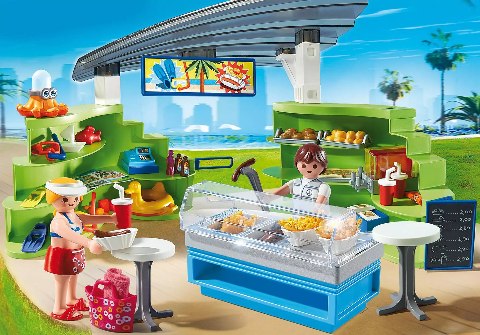 Playmobil 6672 Summer Fun Shop mit Imbiss - plegobil