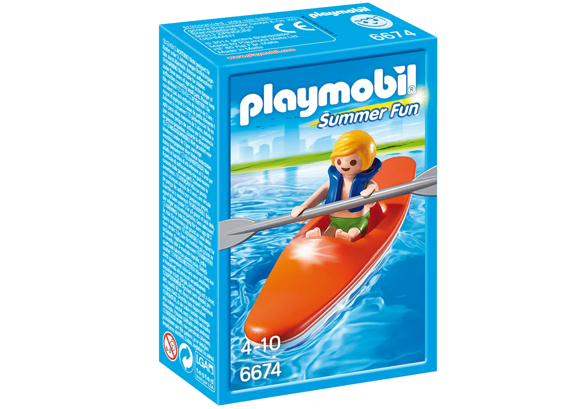 Playmobil 6674 Summer Fun Kinder Kajak - plegobil