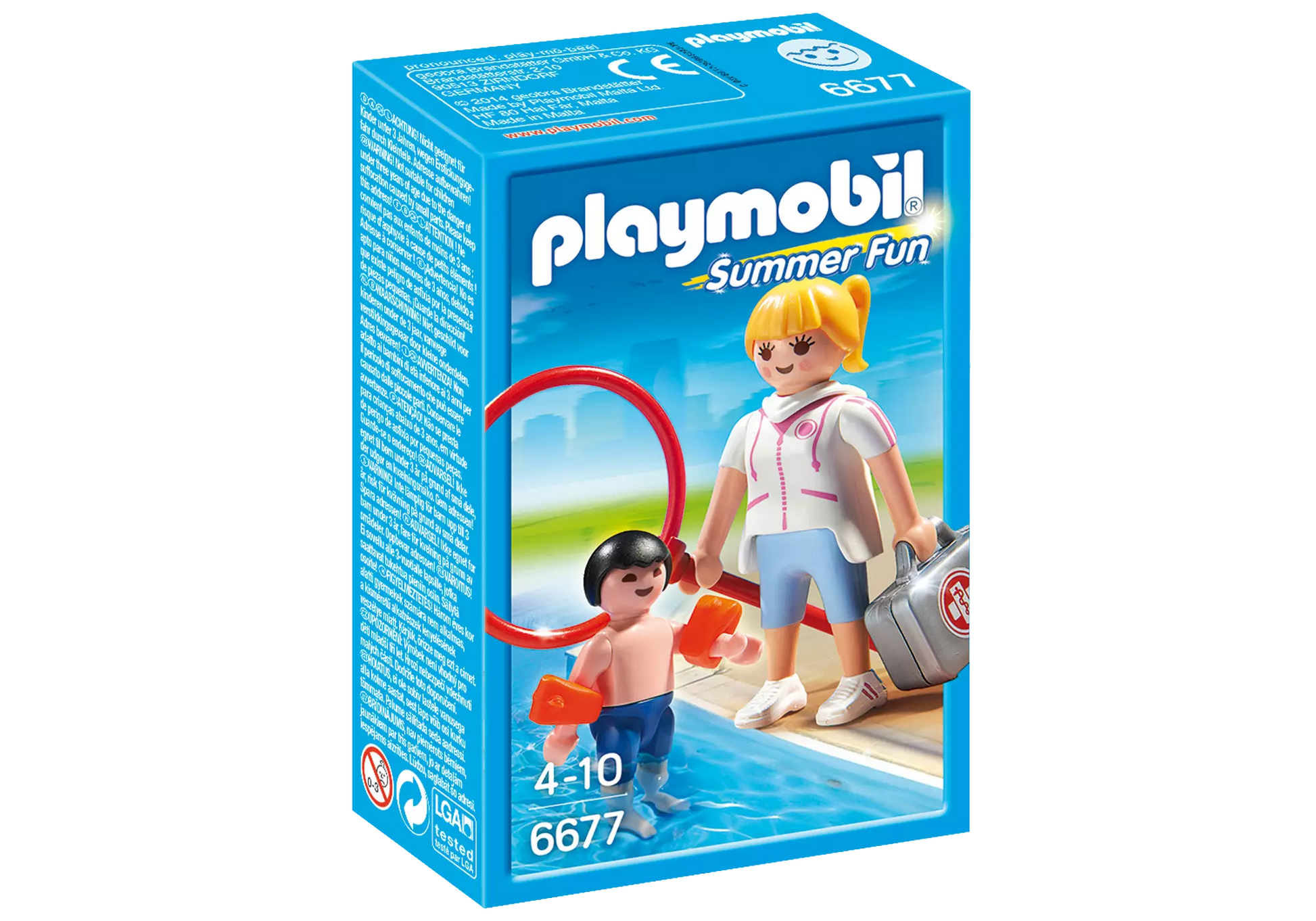 Playmobil 6677 Summer Fun Schwimmmeisterin - plegobil